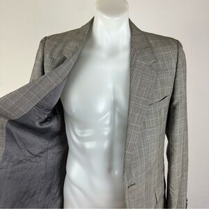 Yves Saint Laurent Soft Wool Patterned Sport Jacket